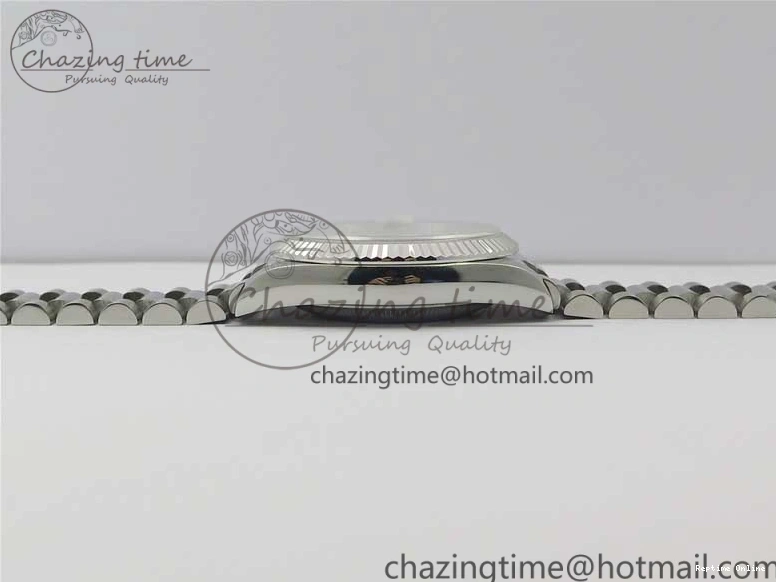 1218 Day-Date 36 SS 128239 Bp Maker Best Edition Black Dial on President Bracelet TimelessDesign 3151